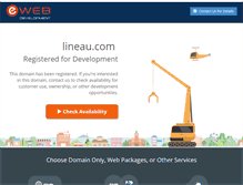 Tablet Screenshot of lineau.com
